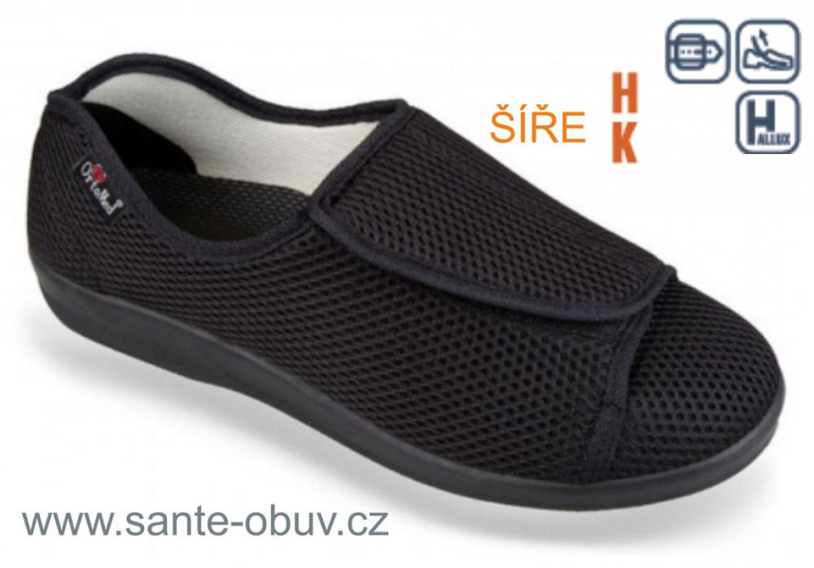 SANTÉ PÁNS.HALLUX.OBUV MJ/664 ČERNÁ